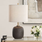 Uttermost Blacktop Warm Black Buffet Lamp