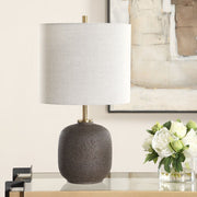 Uttermost Blacktop Warm Black Buffet Lamp