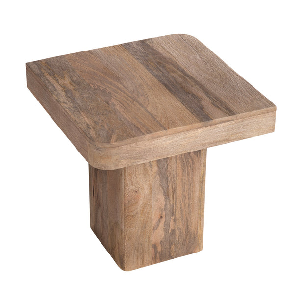 Crestview Collection Lafayette Natural Mango Wood End Table