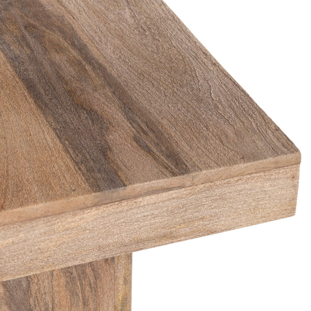 Crestview Collection Lafayette Natural Mango Wood End Table
