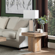 Crestview Collection Lafayette Natural Mango Wood End Table
