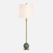 Uttermost Bledel Dark Green Marble Buffet Lamp