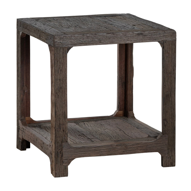 Crestview Collection Hickory Ridge Rustic Modern End Table