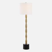 Uttermost Ezra Antique Brass Buffet Lamp