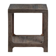 Crestview Collection Hickory Ridge Rustic Modern End Table