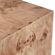 Crestview Collection Sutherland Burl Wood End Table