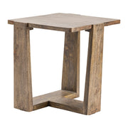 Crestview Collection Janoski Transitional Modern Wood End Table