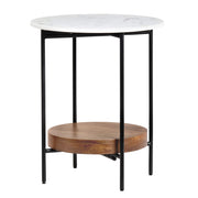 Crestview Collection Brewpub Mid Century Modern End Table