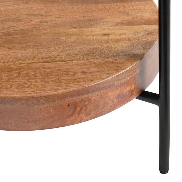 Crestview Collection Brewpub Mid Century Modern End Table