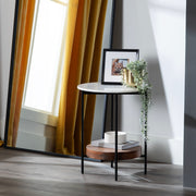 Crestview Collection Brewpub Mid Century Modern End Table