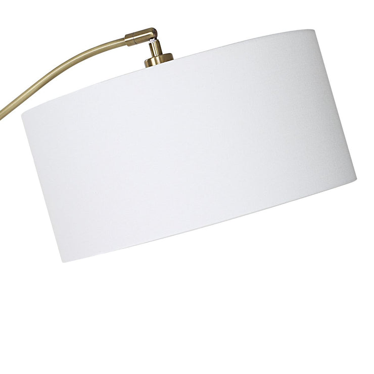Uttermost Kennett Tapered Wooden Base Floor Lamp