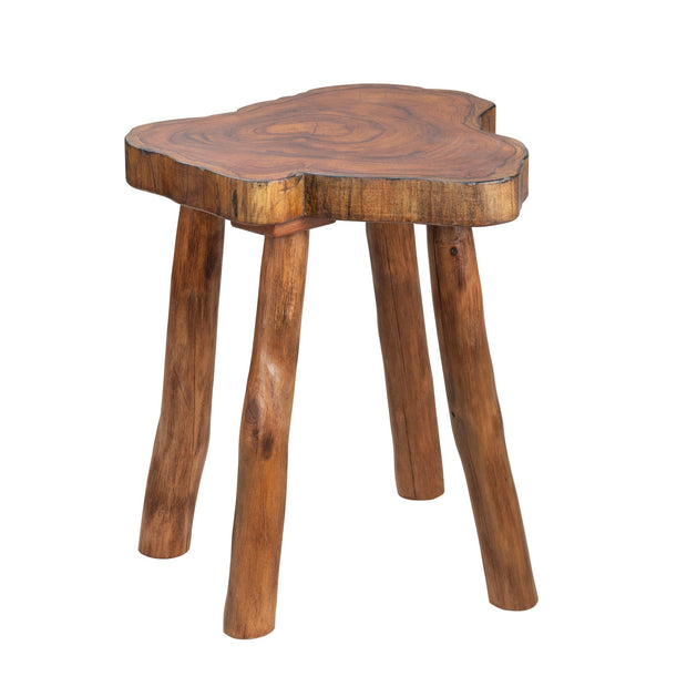 Crestview Collection Woodland Live Edge Wood End Table
