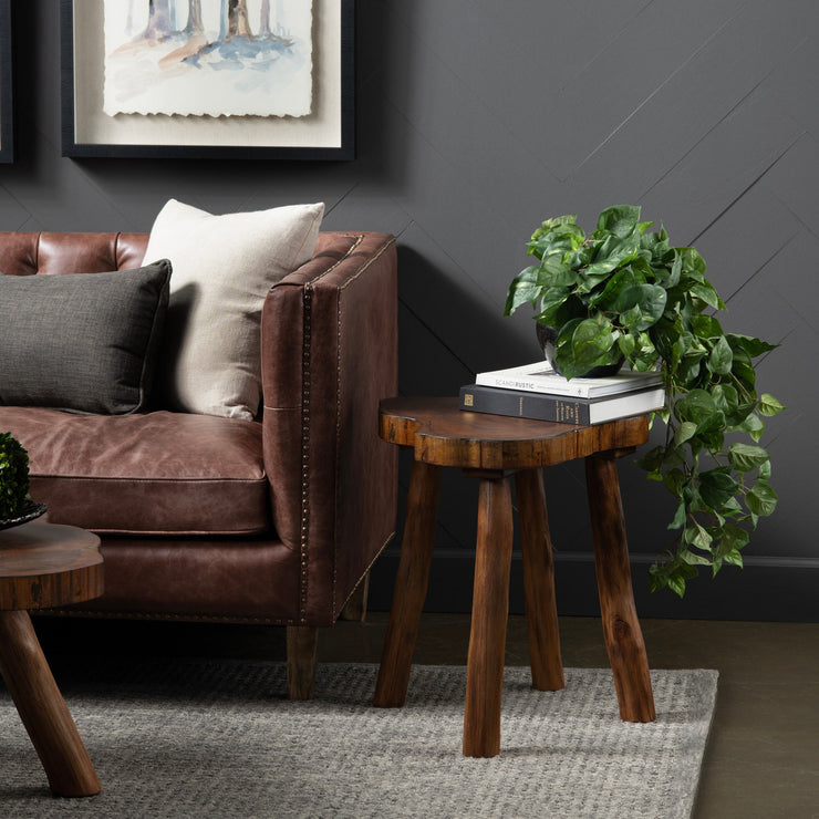 Crestview Collection Woodland Live Edge Wood End Table