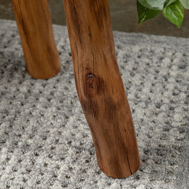 Crestview Collection Woodland Live Edge Wood End Table