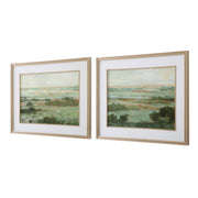 Uttermost Warm Valley Framed Prints Set Of 2