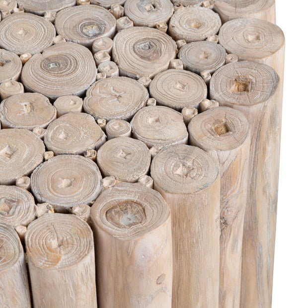 Crestview Collection Gathering Organic Modern End Table