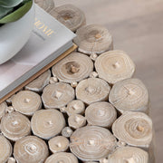 Crestview Collection Gathering Organic Modern End Table