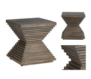 Crestview Collection Highland Park Organic  Modern End Table