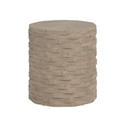 Crestview Collection Baker Organic Modern Round End Table