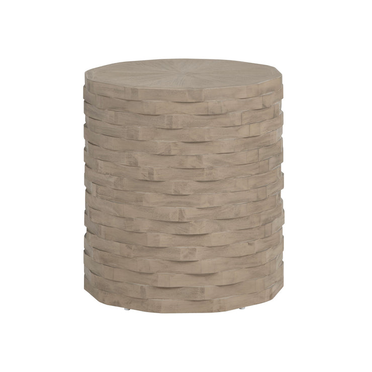 Crestview Collection Baker Organic Modern Round End Table