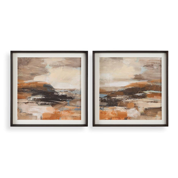 Uttermost Cinnamon Shore Framed Prints Set Of Two
