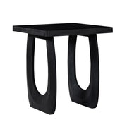 Crestview Collection Lennox Black End Table