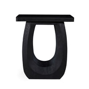 Crestview Collection Lennox Black End Table
