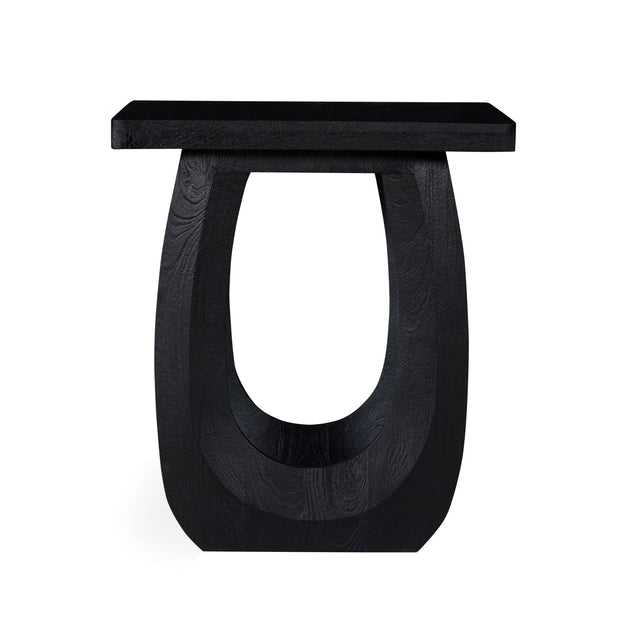 Crestview Collection Lennox Black End Table