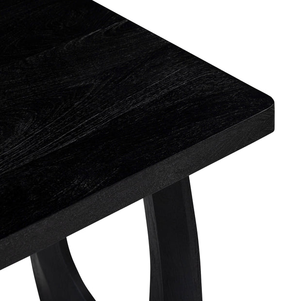 Crestview Collection Lennox Black End Table