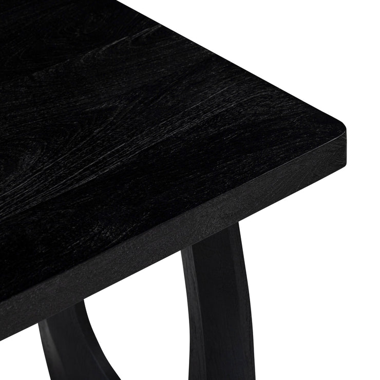 Crestview Collection Lennox Black End Table