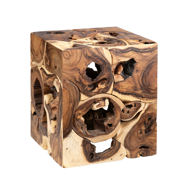 Crestview Collection Borneo Suar Wood End Table