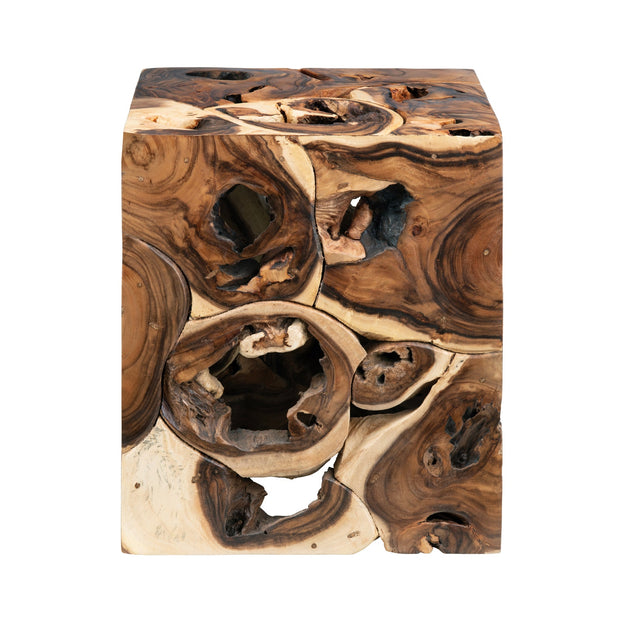 Crestview Collection Borneo Suar Wood End Table