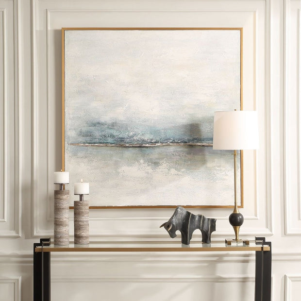 Uttermost Foggy Morning Hand Painted Canvas