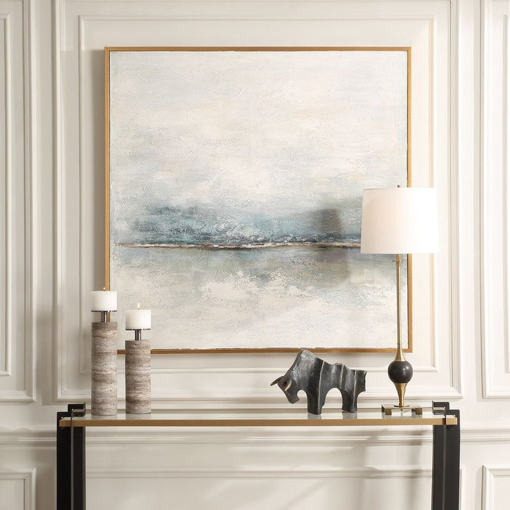 Uttermost Foggy Morning Hand Painted Canvas
