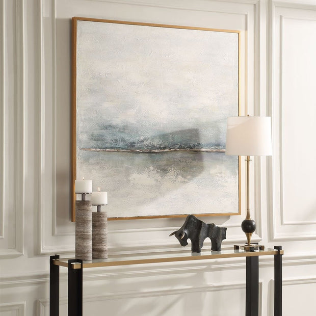 Uttermost Foggy Morning Hand Painted Canvas