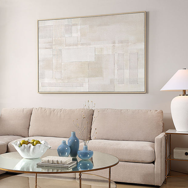 Uttermost Erase Hand Painted Canvas