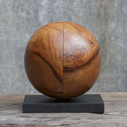 Uttermost Teak And Noir Set Of Two Bookends