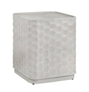 Crestview Collection Gibson White Modern End Table