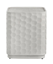 Crestview Collection Gibson White Modern End Table