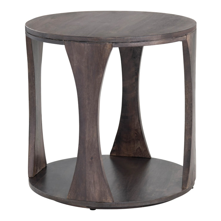 Crestview Collection Bowtie Contemporary Wood End Table