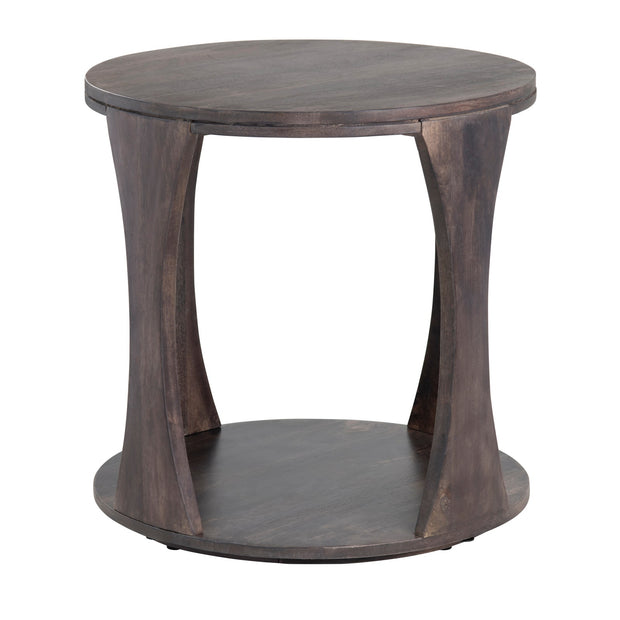 Crestview Collection Bowtie Contemporary Wood End Table