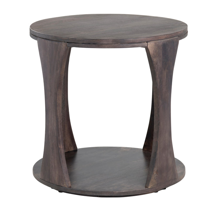 Crestview Collection Bowtie Contemporary Wood End Table