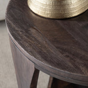 Crestview Collection Bowtie Contemporary Wood End Table