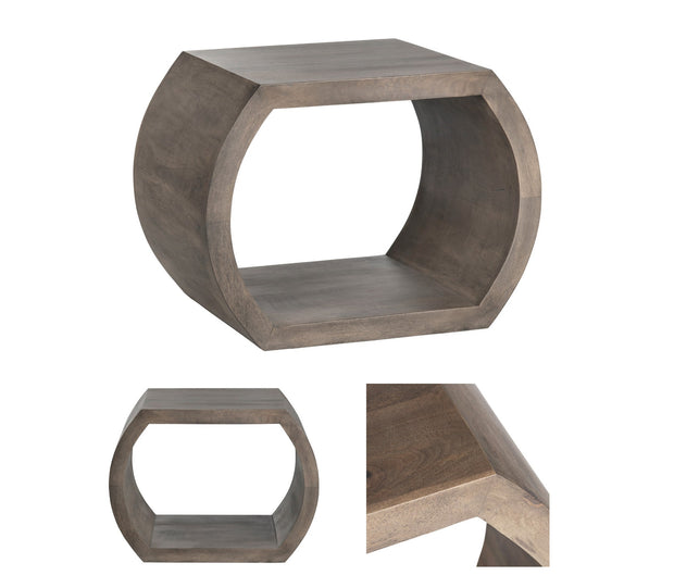Crestview Collection Infinity Modern Rounded End Table