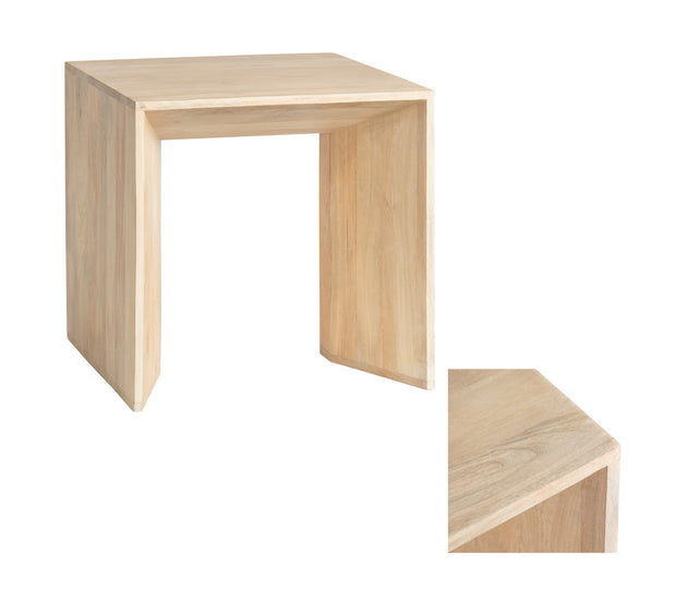 Crestview Collection Sydney Mango Wood End Table