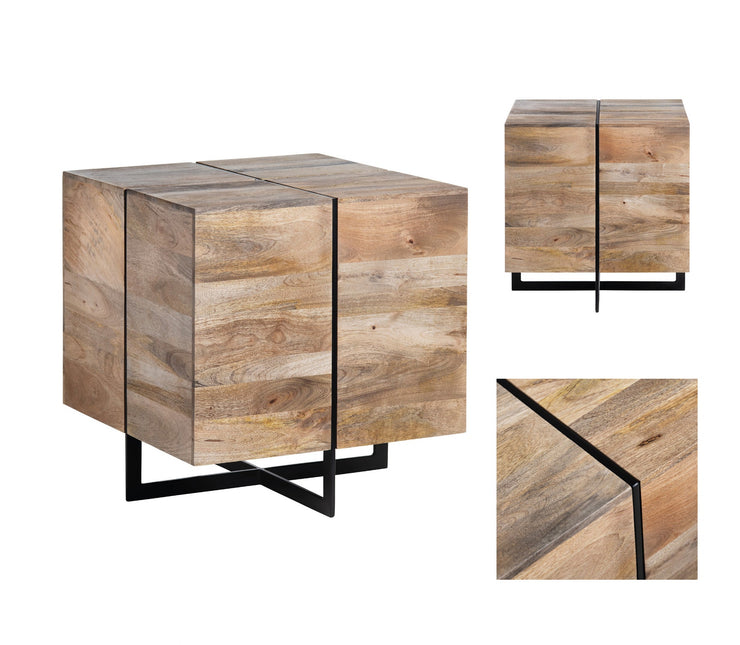 Crestview Collection Brennon Organic Modern End Table