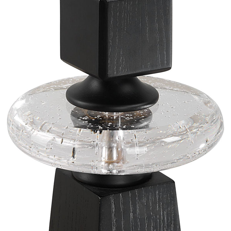 Uttermost Ebon Glow Candleholders Set Of Two