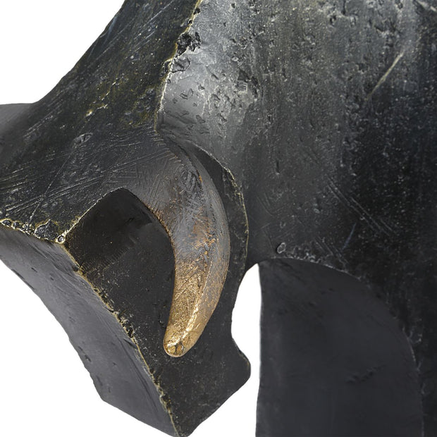 Uttermost Regal Bull Sculptures Set Of Two