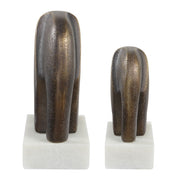 Uttermost Timeless Tusk Sculptures Set Of Two