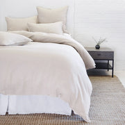Pom Pom at Home Blair Taupe Linen Euro Sham ~ 26 x 26 LAST CHANCE SALE ~ LIMITED QUANTITIES